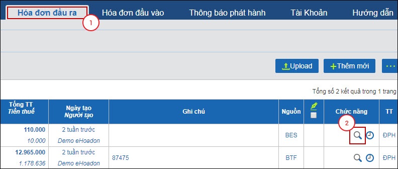 Bài NC10: Hướng dẫn in Hóa đơn chuyển đổi trên hệ thống Bkav eHoadon