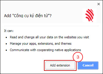 Bài 3: Hướng dẫn kích hoạt Công cụ ký điện tử của BkavCA trên trình duyệt