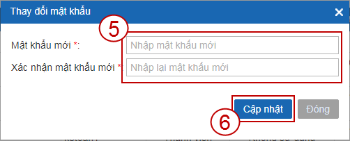 Bài LD4: Hướng dẫn Thay đổi mật khẩu đăng nhập hệ thống Bkav eHoadon