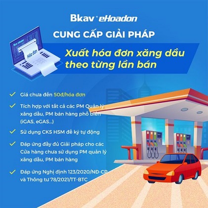 Triển Khai Giải Pháp Hóa Đơn Điện Tử Xăng Dầu Cho Mỗi Lần Bán