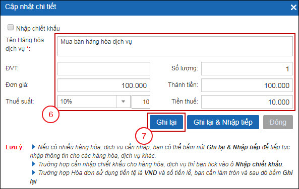 Bài LD8: Hướng dẫn Tạo và Phát hành Hóa đơn trực tuyến trên hệ thống